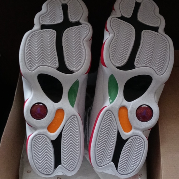 Jordan 6 Rings. White/black-light silver main image 2